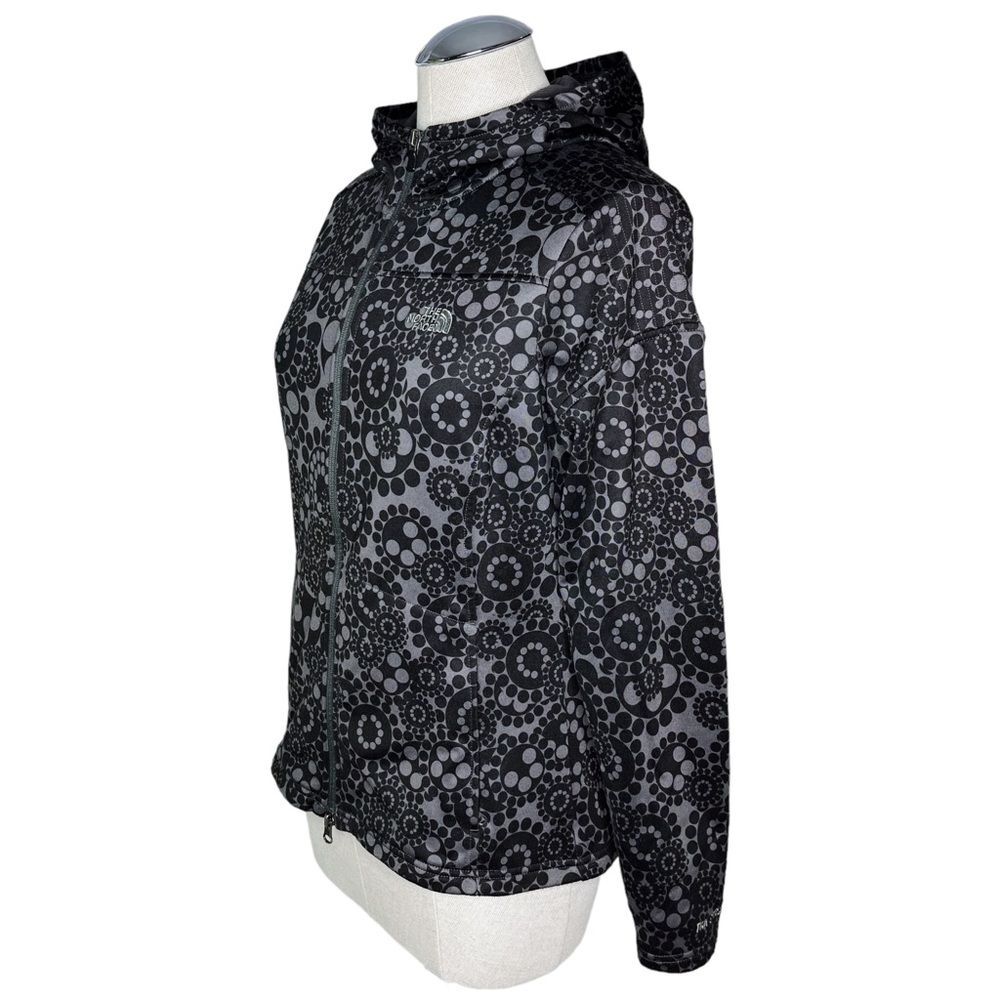 The North Face Full Zip TKA Stretch Jacket sz S * Hooded Soft Shell Fleece Lined - Picture 2 of 7